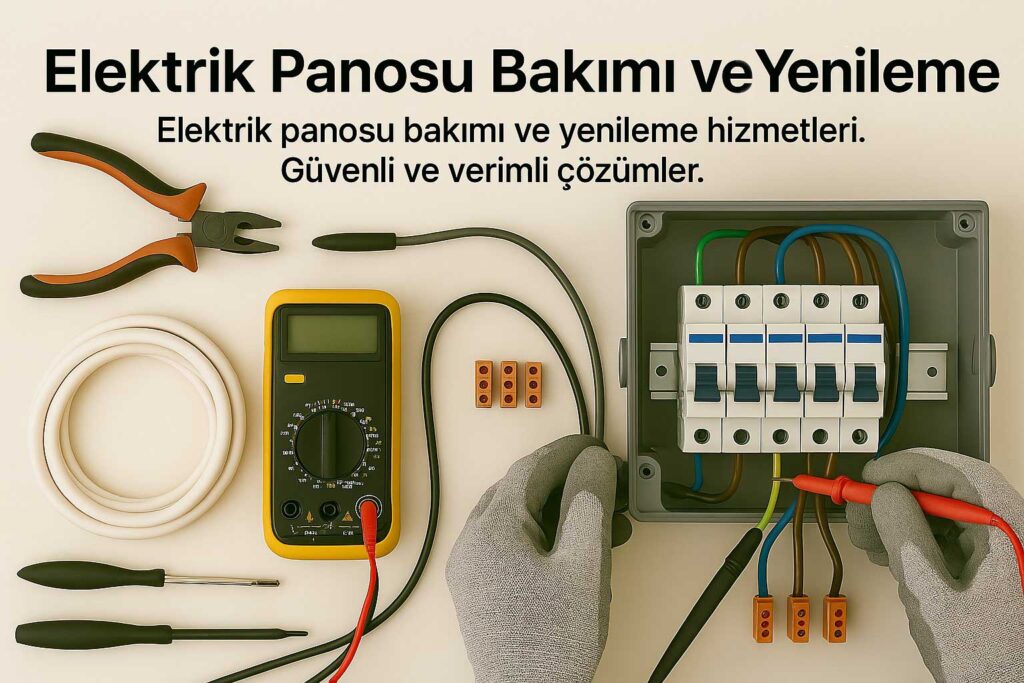 Elektrik Panosu Bakımı ve Yenileme 1 Elektrik Panosu Bakımı ve Yenileme