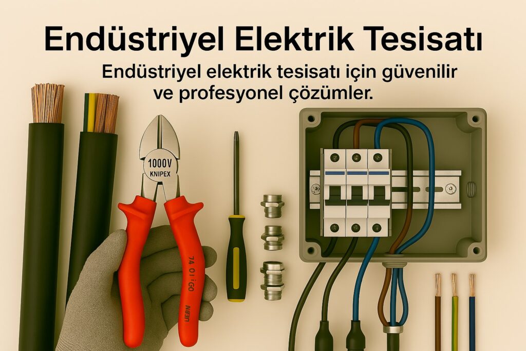 Endüstriyel Elektrik Tesisatı 1 Endüstriyel Elektrik Tesisatı