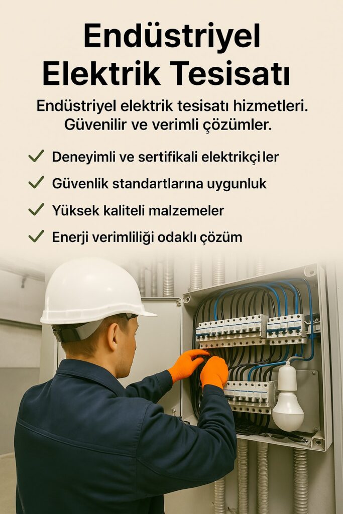 Endüstriyel Elektrik Tesisatı 2 Endustriyel Elektrik Tesisati