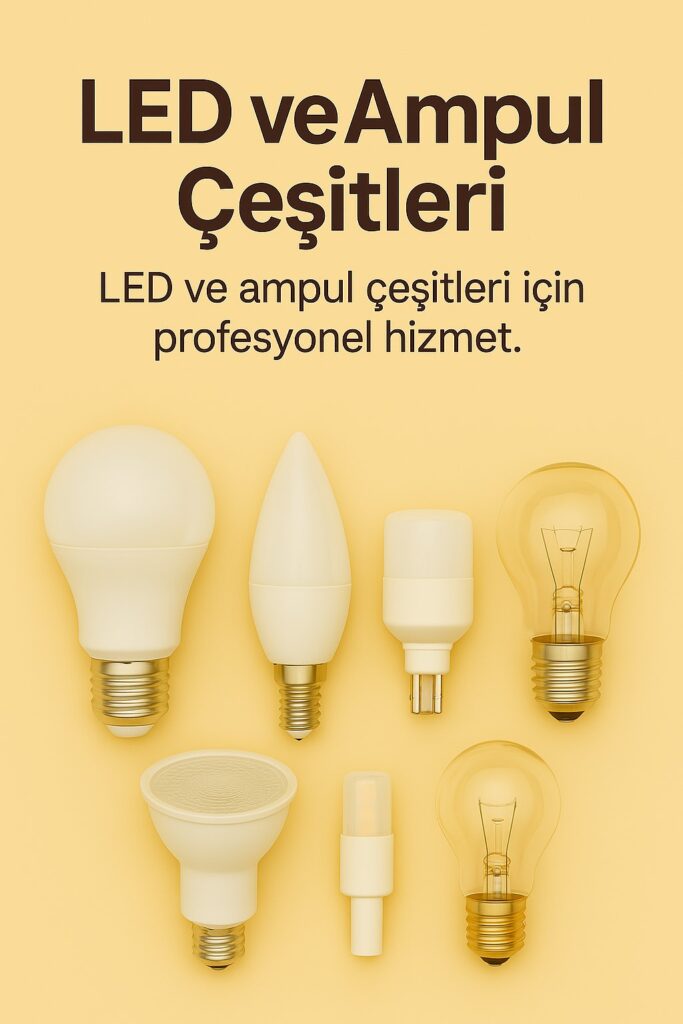 LED ve Ampul Çeşitleri 2 LED ve Ampul Çeşitleri