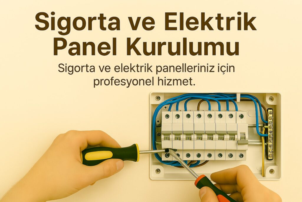 Sigorta ve Elektrik Panel Kurulumu 1 Sigorta ve Elektrik Panel Kurulumu