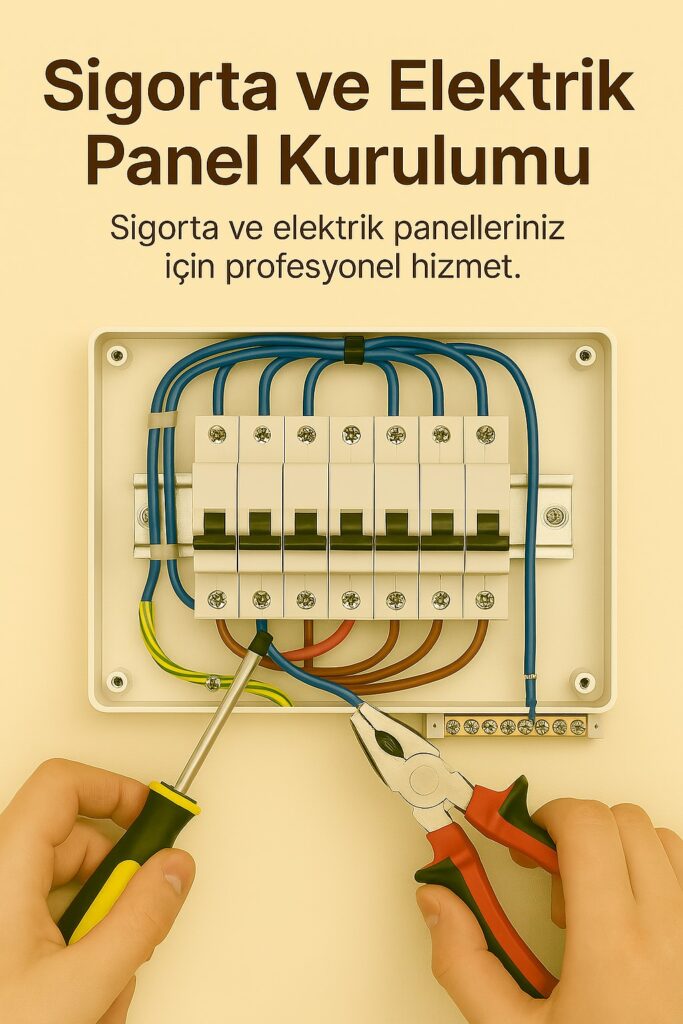 Sigorta ve Elektrik Panel Kurulumu 2 Sigorta ve Elektrik Panel Kurulumu 2