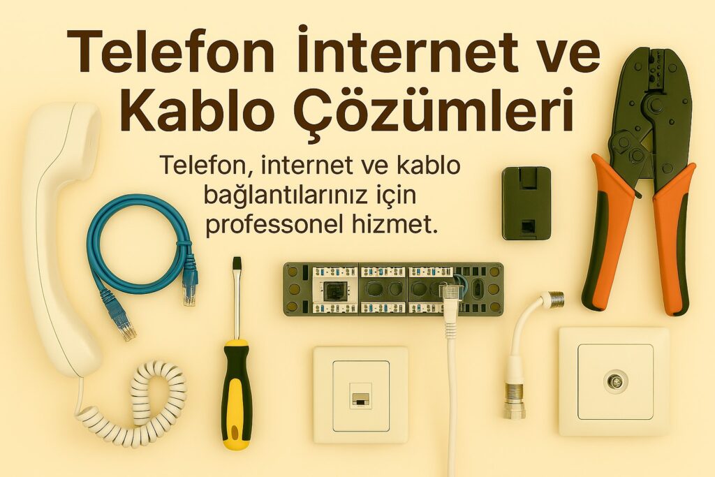 Telefon İnternet ve Kablo Çözümleri 1 Telefon İnternet ve Kablo Çözümleri