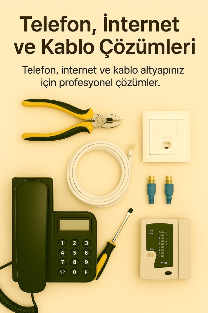 Telefon İnternet ve Kablo Çözümleri 2 Telefon Internet ve Kablo Cozumleri 2