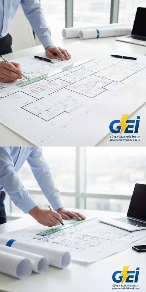 Elektrik Tesisatı Proje Çizimi 2 Elektrik Tesisatı Proje Çizimi